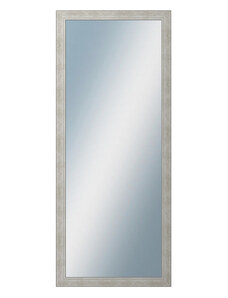 DANTIK - Zarámované zrcadlo - rozměr s rámem cca 50x120 cm z lišty ANDRÉ velká stříbrná (3157)
