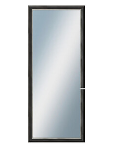 DANTIK - Zarámované zrcadlo - rozměr s rámem cca 50x120 cm z lišty Anversa černá AG (3150)
