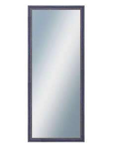 DANTIK - Zarámované zrcadlo - rozměr s rámem cca 50x120 cm z lišty LYON modrá (2668)