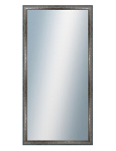 DANTIK - Zarámované zrcadlo - rozměr s rámem cca 60x120 cm z lišty NEVIS modrá (3052)