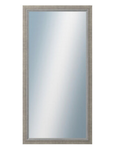 DANTIK - Zarámované zrcadlo - rozměr s rámem cca 60x120 cm z lišty AMALFI šedá (3113)
