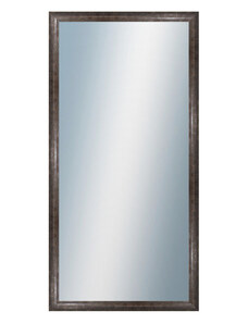 DANTIK - Zarámované zrcadlo - rozměr s rámem cca 60x120 cm z lišty NEVIS šedá (3053)