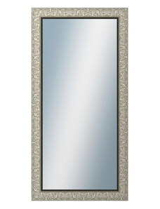 DANTIK - Zarámované zrcadlo - rozměr s rámem cca 60x120 cm z lišty PRAHA stříbrná (2751)