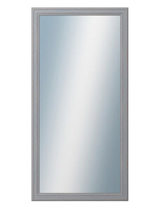 DANTIK - Zarámované zrcadlo - rozměr s rámem cca 60x120 cm z lišty STEP šedá (3019)