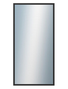 DANTIK - Zarámované zrcadlo - rozměr s rámem cca 60x120 cm z lišty Hliník černá | P05-021 (7005021)