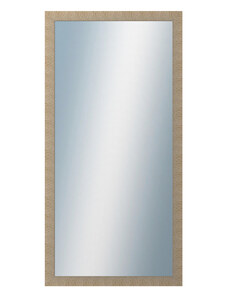 DANTIK - Zarámované zrcadlo - rozměr s rámem cca 60x120 cm z lišty Golf Champagne (2490)