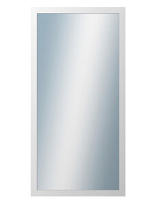 DANTIK - Zarámované zrcadlo - rozměr s rámem cca 60x120 cm z lišty 4020 bílá (2765)