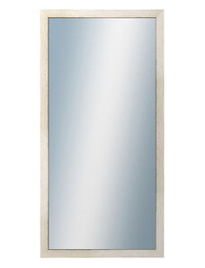 DANTIK - Zarámované zrcadlo - rozměr s rámem cca 60x120 cm z lišty RETRO bílá (2531)