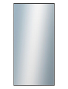 DANTIK - Zarámované zrcadlo - rozměr s rámem cca 60x120 cm z lišty Hliník černá | P269-021 (7269021)
