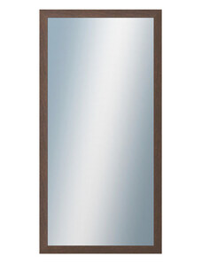 DANTIK - Zarámované zrcadlo - rozměr s rámem cca 60x120 cm z lišty RETRO hnědá (3144)