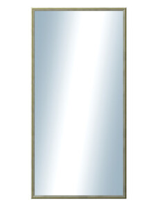 DANTIK - Zarámované zrcadlo - rozměr s rámem cca 60x120 cm z lišty Y-ka žlutá linka (3127)