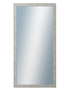 DANTIK - Zarámované zrcadlo - rozměr s rámem cca 60x120 cm z lišty ANDRÉ velká stříbrná (3157)
