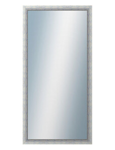 DANTIK - Zarámované zrcadlo - rozměr s rámem cca 60x120 cm z lišty PAINT modrá velká (2963)