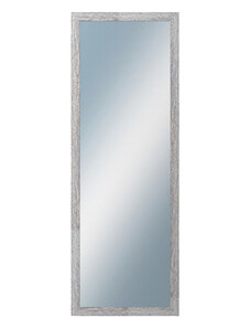 DANTIK - Zarámované zrcadlo - rozměr s rámem cca 50x140 cm z lišty RETRO šedá (2530)