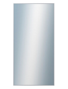 DANTIK - Zarámované zrcadlo - rozměr s rámem cca 50x100 cm z lišty Hliníkový profil 01 stříbrná (6001004)
