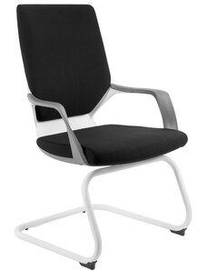 Office 360 Černá látková konferenční židle Apollon