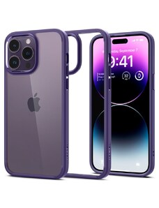 Ochranný kryt pro iPhone 14 Pro - Spigen, Ultra Hybrid Deep Purple