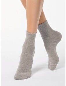 Conte Woman's Socks 000 Grey-Beige
