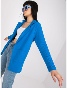 Fashionhunters Tmavě modré dámské sportovní sako od RUE PARIS