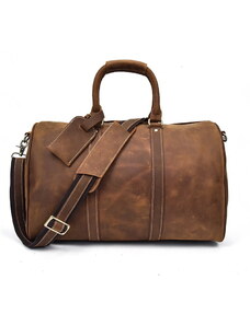gaira Cestovní taška z hovězí kůže 59397-16