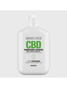 Immortal Infuse CBD Maintenance Shampoo posilující šampon s konopným a arganovým olejem 500 ml