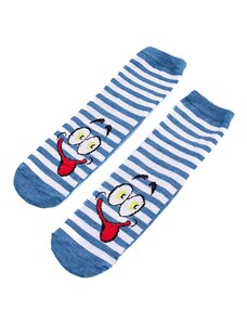 Dětské protiskluzové ponožky Shelovet s pruhy Smile
