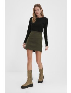 Trendyol Khaki Mini Skirt