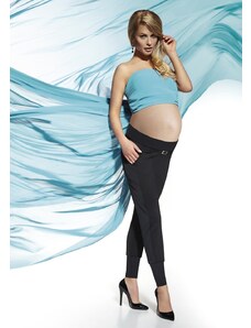 Bas Bleu Maternity pants CATRINE elegant with decorative stitching