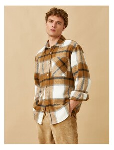 Koton Plaid Lumberjack Shirt Jacket