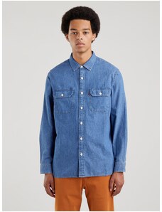 Levi's Modrá pánská džínová košile Levi's - Pánské