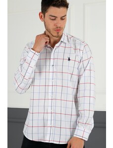 dewberry G716 DERBERRY MEN'S SHIRT-SNOW WHITE