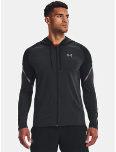 Under Armour Tričko UA Rush FZ Hoodie-BLK - Pánské