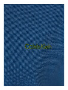 Calvin Klein Tričko Garment Dye Logo Pol - Pánské