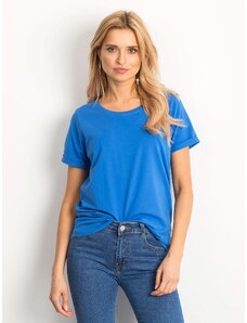 Fashionhunters Tmavě modré tričko Transformative