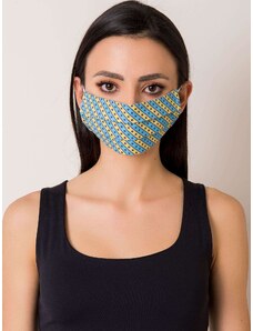 Fashionhunters Opakovaně použitelná maska s barevným potiskem