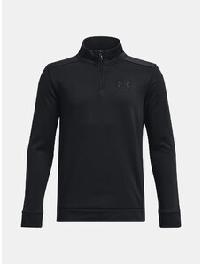 Under Armour Mikina UA Armour Fleece 1/4 Zip-BLK - Kluci