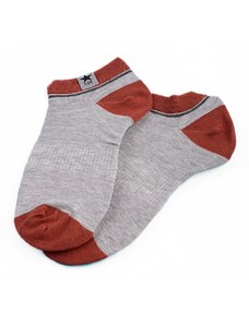 Two-tone men's socks Shelvt gray brown