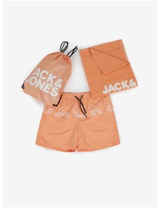 Pánské plavky Jack & Jones Towel & Backpack Set
