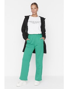 Trendyol Green Basic Thick Knitted Sweatpants