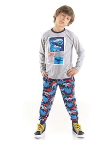 mshb&g T-rex Info Boys T-shirt Trousers Set