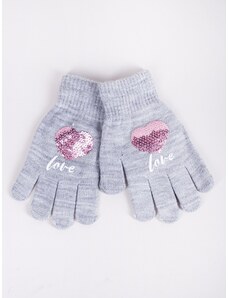 Yoclub Kids's Gloves RED-0099G-AA50-008