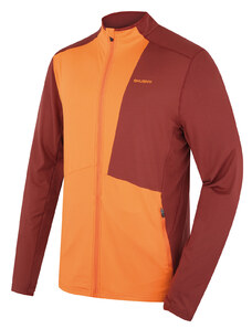 Pánská mikina HUSKY Tarp zip M deep brick/orange