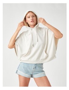 Koton Oversized Sweatshirt Hoodie With Pocket