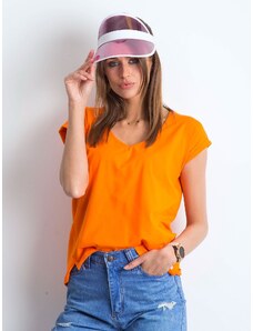 Fashionhunters Tričko Orange Vibes