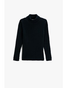 Koton Girls Navy Blue Sweater