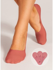 Yoclub Woman's Women's Low Laser Cut Socks 3-Pack SKB-0057K-3200