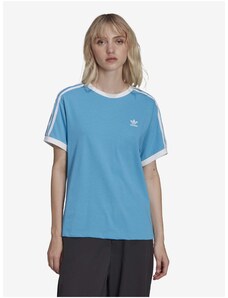 Modré dámské tričko adidas Originals - Dámské