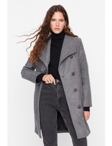 Dámský kabát Trendyol Buttoned