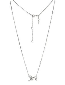 SilveAmo Stříbrný náhrdelník Kolibřík