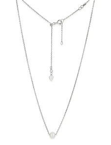 SilveAmo Stříbrný náhrdelník Perla